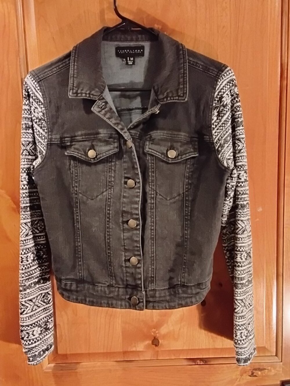 Tinseltown Denim Couture Women's Jacket Size M #563